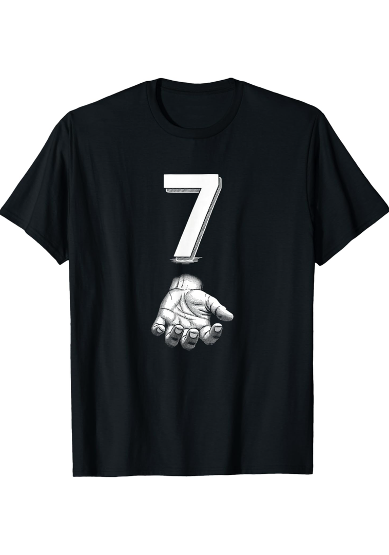 Funny Number 7 Matching 67 Meme Costume T-Shirt lL