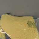 PAGISOFE Round Area Rugs 5Ft, Fluffy Yellow Carpets for Bedroom Girls,Cute Rug for Girls Room,Fuzzy Rug for Playroom,Circle Rugs for Kids Room,Shag Furry Carpet Rugs for Reading Nook, Baby Room