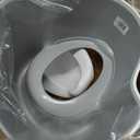 BabyBjrn Potty Chair, Gray/White Potty Training Toilet, Easy-to-Clean, Removable Inner Potty, Non-Slip, 1 Count