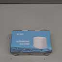 BCOM Retainer Cleaner,Jewelry Cleaner Ultrasonic Machine 46kHz, Jewelry&Retainer Cleaner 2-in-1 Professional Portable Dental Jewelry Pod Deep Clean forJewelry,Retainer,Mouth Guard,Ring Valentines Gift (White)