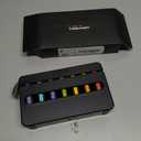Weekly Pill Organizer 2 Times a Day - Am Pm Pill Box 7 Day, Large Twice Medicine Pill Case for Daily Medication, Vitamins, Fish Oils, Supplements Portable Week Pill Holder Container, Opaque Black