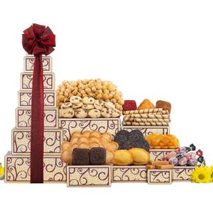 Wine Country Gift Baskets the Tower of Sweets Gift Tower, Best By: 06/24/2025 Wine Country Gift Baskets the Tower of Sweets Gift Tower, Best By: 06/24/2025