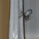 Ruiony 2 Pack Closet Rods for Hanging Clothes, 17 to 84 Inch Heavy Duty Stepless Adjustable Closet Hanging Rod, 1.3 Inch Diameter Metal Closet Rod for Wardrobes Laundry Bedroom RV, White