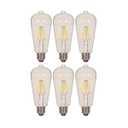 Satco S9581 6.5ST19/CL/LED/E26/27K/120V (6 - Pack)