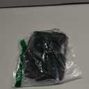 Waterproof Shoe Covers, Reusable & Foldable Rain Boot Shoe Cover with Zipper, Non-Slip, Reflector, Men Women Rain Gear, Black (Medium)