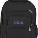 JanSport Laptop Backpack - Computer Bag with 2 Compartments, Ergonomic Shoulder Straps, 15 Laptop Sleeve, Haul Handle - Black (One Size)