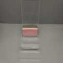 3 x 5 Inch Acrylic Index Card Holder Clear Index Card Box Note Card Organizer with 150 Ruled Lined Index Cards 30 Kraft Dividers A-Z Stickers 4 Dividers for Holds 600 Cards Tabs Note Recipe Cards