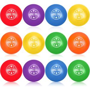 Jerify 12 Pcs Foam Dodgeballs Sets, 6 Inch Soft Foam Dodgeball Balls for Kids & Adults, Non-Sting Playground Sports Equipment for Outdoor & School Games
