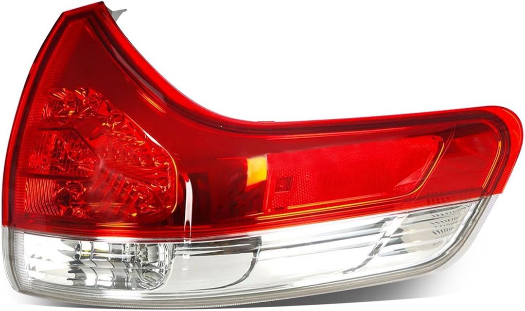 munirater Right Tail Light Assembly Replacement for Sienna 2011 2012 2013 2014 Rear Taillight Outer Passenger Side
