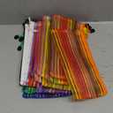 20 Pack 10 Colors Mesh Zipper Pouch Bags, Small Pouch Pencil Pouch Bulk, Cosmetics Makeup Bags Accessories Storage Bag, Home Organizing Office School Classroom Supplies
