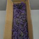 Winlyn 14" Artificial Lavender Flowers Plants in Rectangular Wooden Planter Box Faux Frosted Lavender Potted Arrangements Floral Centerpiece for Farmhouse Home Wedding Table Centerpiece Mantel Dcor