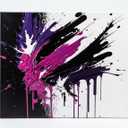 Abstract Female Line Canvas Wall Art Modern Abstract Figure Graphic Wall Decor Picture 3d Texture Black White Grey Minimalist Poster Print Painting for Living Room Bedroom Bathroom Home Decoration
