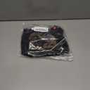 Women Y2K Backless Lace Crop Top Open Back Sheer See Through Going Out Tops (Small, A2 Black 2pcs)