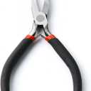 2Pcs Flat Nose Pliers Jewellery Making Craft Plier Repair Tool (4.5 inches)