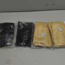 4 Pairs Zipper Compression Socks Women & Men, Toeless Compression Socks, 15-20mmhg Knee High, Anti-Pinch Zipper for Varicose Veins, Elderly, Pregnancy, Nurses, Travel (Large-X-Large)