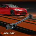 WELLBOX Steering Shaft Column Fits for 4WD Models Compatible with 1995-1996 Dodge Ram 1500, 1995-2002 Ram 2500, Ram 3500 OE# 425-264, 55351113AE, 55351113AB, 55351113AC, 55351113AD