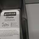 GoodCook Set of 2 Extra Large 13" x 5" Nonstick Steel Bread Loaf Pans, Gray - Set of Two Loaf Pans, Even Heat Distribution, Scratch-Resistant Nonstick Coating, Durable Construction, Easy to Clean