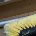 SISUPASSIE 12FT Car Wash Brush with Long Handle, Telescopic Car Wash Brush with Soap Dispenser, 12-Inch Soft Bristle Car Cleaning Brush for Cleaning Car, RV, Truck, Boat, Solar Panels, Yellow