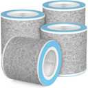 4-Pack HP102 Replacement Filter Compatible with HP100, HP102 Series Purifiers, for Models HC450, HC451, HC452, HC455, Part Number # HE1FKPET, HE1FKBAS