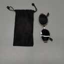 livho 2025 Trendy Oval Sunglasses - Stylish Polarized Shades for Everyday - Retro Metal Frames