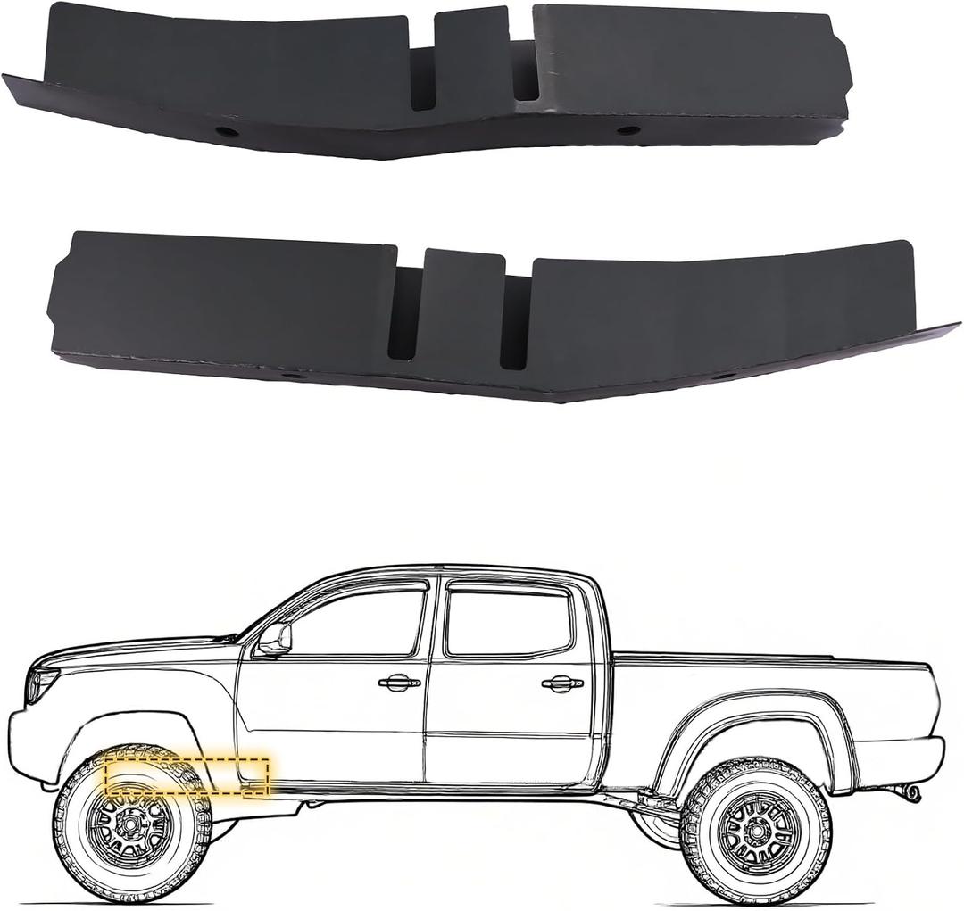 Mountainpeak Front Frame Rust Repair Kit Fit for Toyota Tacoma 1998-2004 Xtra Cab, 2000-2004 Double Cab 2WD Frame Repair Kit