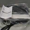 Onforu 120W Flood Lights Outdoor, 12000lm Bright LED Work Light with Plug, 6500K Daylight White LED Flood Lighting, IP66 Waterproof Security Yard Lights for Yard Garage Stadium 2 Pack (Black)