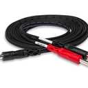 Hosa STP-201 Insert Cable, 1/4 Inch TRS to Dual 1/4" TS, 3.3 Feet