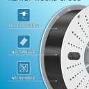 PINBALL PETG 3D Printer Filament 1.75mm High Precision Durable Moisture-Proof Strong Filament Mith Better Flow Dimensional Accuracy +/- 0.02mm Suitable for Most FDM 3D Printers 1 Kilogram Black