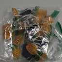 Vigdur 2 Packs Pineapple String Lights - Battery Operated with 20LED Fun Patio Lights for Party Bedroom Home Birthday Indoor Outdoor Hawaiian Tropical Tiki Gifts Decor,13Ft