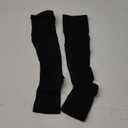 1 Pair Leg Sleeve Compatible With Grip Socks For Soccer, Football, Hockey, Rugby Athletic Socks Black 3 XL