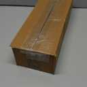 AuldHome Design Wooden Christmas Trees (Set of 2, Natural); Tabletop Handmade Wood Trees w/Rectangular Base for Holiday Home Decor