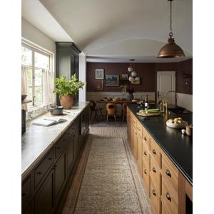 Loloi Amber Lewis Honora Collection HON-04 Bark/Dove 2'-7" x 10'-0" Runner Rug