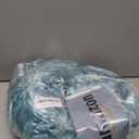 Electric Heated Blanket Throw 50''x60''Size Faux Fur Heating Blanket 10 Heating Settings, 1-8h Timer & Overheat Protection, Machine Washable, Soft Flannel and Sherpa Full Body Warmth (Lake Blue)