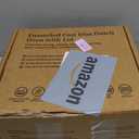 Enameled Cast Iron Dutch Oven - Umite Chef 5QT Pot with Lid & Cotton Potholders - Heavy-Duty Cookware for Bread Baking, Braising, Stews, Roasting(Cream White)