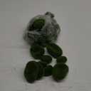 TIHOOD 40PCS Artificial Moss Rocks (4 Sizes), Green Moss Decor for Floral Arrangements, Fairy Gardens and Crafting