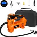 IRONFIST Tire Inflator for DEWALT Battery Portable Air Compressor for Car, Bicycle, Ball, 20V Auto Tire Pump with Digital Pressure Gauge (Tool Only, NO Battery)