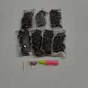 7 Packs GoGo Curl Crochet Hair 10 Inch Short Curly Crochet Hair for Women Beach Curl Water Wave Deep Twist Crochet Braids Synthetic Braiding Hair Extensions (10 Inch, T1B/30)