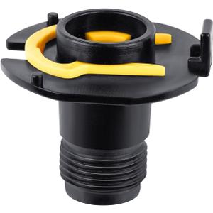 1Pc Hose Reel Connector with Yellow Retainer Clip Part Compatible with S-uncast Model Hose Reels