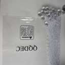 QQDEC Crystal Beaded Curtain 23.6 x 39.3 Inches 19 Strands Acrylic Hanging Door Beads String Curtain Room Divider for Doorway, Living Room,Closet Curtains, Room dividers, Window Curtain Decor