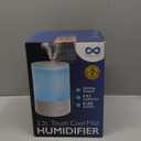 Everlasting Comfort 2.5L Top Fill Humidifiers for Bedroom, Quiet Ultrasonic Cool Mist Humidifier, Easy to Fill & Clean, Auto Shut-Off, 20 Hour Run Time, Aromatherapy