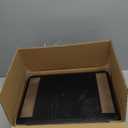 3 Tier Rolling Cart with Drawer, Metal Rolling Utility Cart on Wheels with Pegboard, Art Cart Storage Organizer with Tabletop for Living Room, Office, Bedroom (Black)