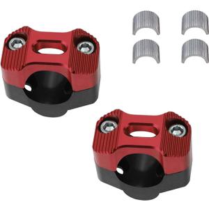 Motorcycle HandleBar Handle Clamps Riser Fat Bar Mount 22mm 28mm 7/8" 1 1/8" Universal CNC For EXC SX CRF YZF DRZ ATV Dirt Pit Bikes