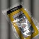 Waterproof Phone Pouch, PunkBag Universal Floating Dry Case Bag for Most Cell Phones incl. iPhone 8 Plus & Samsung Galaxy S9 | Perfect for Keeping Your Cellphone & Valuables Dry and Safe (Yellow)