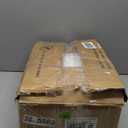 Furnulem 5 Drawer White Dressers for Bedroom 2 Tier Shelf Storage Small Fabric Dresser for Closet Sturdy Metal Frame Modern Style Storage Cabinets Organization Units for Hallway Rooms