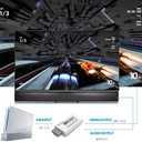 PORTHOLIC Wii to HDMI Converter 1080P for Full HD Device, Wii HDMI Adapter with 3,5mm Audio Jack&HDMI Output Compatible with Wii, Wii U, HDTV, Monitor-Supports All Wii Display Modes 720P, NTS