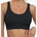RUNNING GIRL High Impact Sports Bras for Women,Racerback Running Bra Workout Crop Tank Tops Longline Sports Bra Push up, M