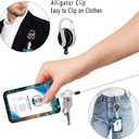 Badge Holder with Lanyard,Highland Cow Lanyards for ID Badges, Badge Holder with Breakaway Lanyard Keychain, Card Protector for Women, Gifts for Teacher Nurse Workers (onesize)