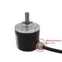 Taiss/Incremental Rotary Encoder DC 5-24v Wide Voltage Power Supply 6mm Shaft Optical AB 2 Phase Quadrature Encoder 600P/R
