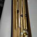 ENJOYBASICS Gold Shower Curtain Rod 30 to 76 Inches, 1 Inch Stainless Steel Adjustable Spring Tension Rods No Drill for Bathroom, Closet, Window, Room Divider, Never Rust, Non Slip