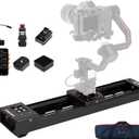 IFOOTAGE Shark Slider Nano II-660 Motorized Camera Slider (26 inch/66cm) App & Touchscreen Control, AI Face Tracking, 360 Pan, DJI RS Compatible,7.7lb Payload, for Time Lapse & Video Production